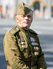 Во время шествия ветеранов